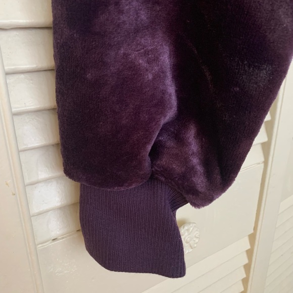 Purple teddy bear jacket - Picture 4 of 9